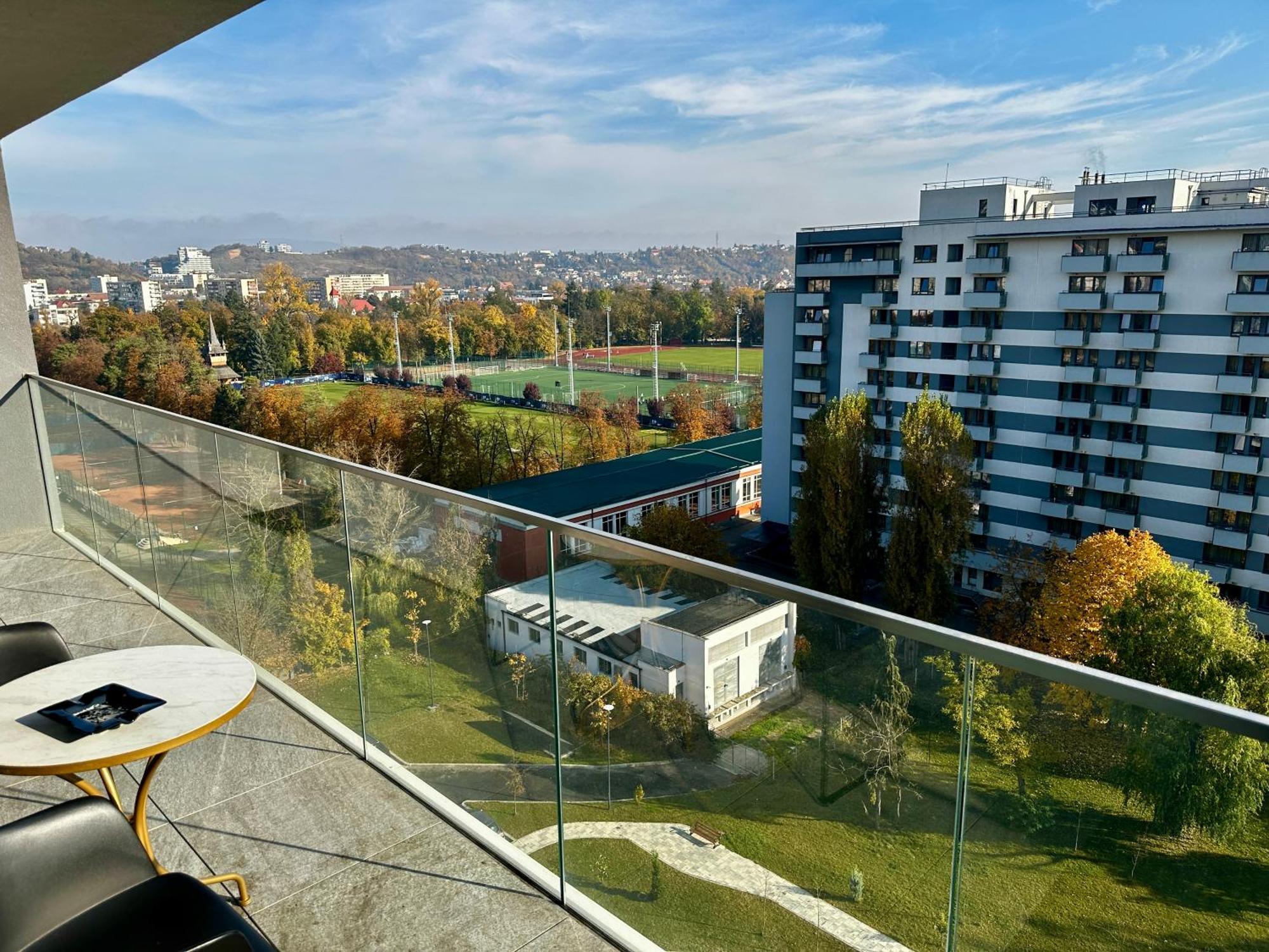 Bel Dom - The Park, Luxury 2 Rooms Apartment With Panorama Kluž Exteriér fotografie
